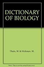 Dictionary biology thain for sale  UK