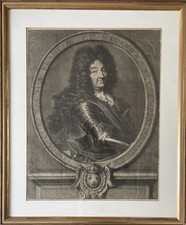 Grande gravure 74x61 d'occasion  Montbrison