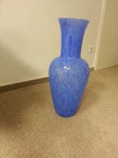 Bodenvase glas blau gebraucht kaufen  Münster