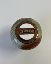 Usado, Botão de câmbio vintage Datsun 240Z Hot Rod com faixas ônix ponderado - Vintage BOM comprar usado  Enviando para Brazil