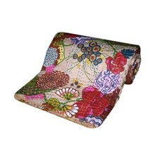 Colcha colcha colcha indiana feita à mão boho estampa queen size, usado comprar usado  Enviando para Brazil