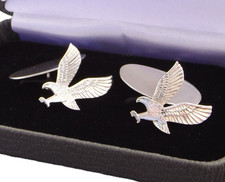 Sterling silver cufflinks for sale  LIVINGSTON