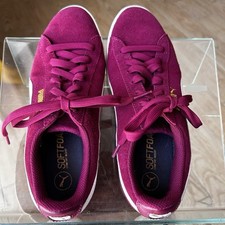 Tênis Feminino Puma Vikky Camurça Tamanho 7.5 Rosa, Rosa Violeta, 362624-12, usado comprar usado  Enviando para Brazil