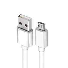 Cabo/cabo de carregamento micro USB - TPE - Branco, usado comprar usado  Enviando para Brazil