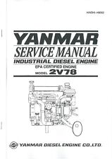Manual de serviço de oficina modelo motor diesel Yanmar 2V78, usado comprar usado  Enviando para Brazil