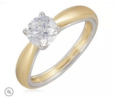 Diamonique 1ct tone for sale  PETERLEE