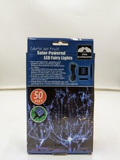 Dois elefantes luzes de fadas LED movidas a energia solar - 50 pés/100 LEDs - CAIXA ABERTA comprar usado  Enviando para Brazil