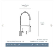 Moen indi one for sale  Anderson