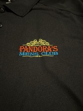 Camisa polo masculina Pandora’s Club logotipo tamanho XL loja de canto bom conforto grátis 🎁 comprar usado  Enviando para Brazil