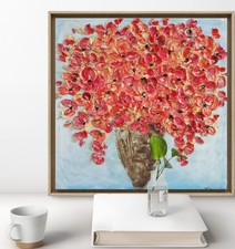 olio tela fiori usato olio tela fiori usato  San Cassiano