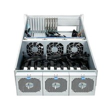 Usado, Servidor 4U 8GPU 4x 3,5" PCIe4.0 X16 4+1 PSU com placa-mãe opcional / CPU / RAM comprar usado  Enviando para Brazil