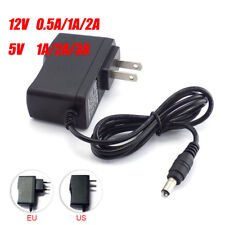 Interruptor adaptador de fonte de alimentação CA DC 5V 12V 0.5A 1A 2A 3A para luz de tira LED CCTV comprar usado  Enviando para Brazil