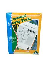 Crossword activity blocks for sale  BIRMINGHAM