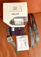 Relógio monitor de frequência cardíaca Polar FT1 com (2) alças peitorais T31, usado comprar usado  Enviando para Brazil