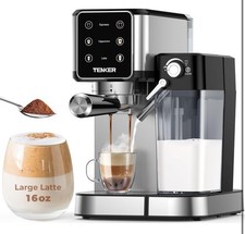 Máquina de café espresso TENKER, máquina de capuchino de 20 bares con espumador de leche automático segunda mano  Embacar hacia Mexico