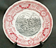 Opaque sarreguemines assiette d'occasion  Wassy