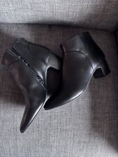 Black leather ankle for sale  STOURPORT-ON-SEVERN