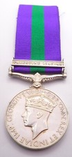 General service medal for sale  LEAMINGTON SPA
