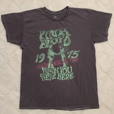 Usado, Camiseta cinza masculina Pink Floyd 1975 North American Tour Wish You Were Here tamanho M RARA comprar usado  Enviando para Brazil