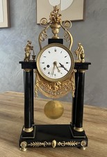 Pendule portique marbre d'occasion  France