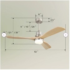 Kemp blade ceiling for sale  Little Compton
