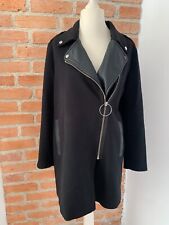 Manteau saison noir d'occasion  Paris XVIII