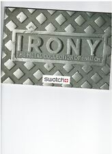 Swatch irony orologi usato  Montecchio Emilia