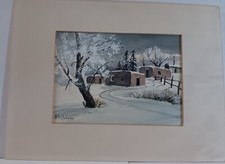 Adobe winter scene for sale  Helotes