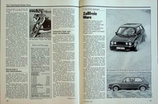 Usado, Sport Auto 11/1980 VW Golf I GTI von ABT mit 135PS in einer seltenen Vorstellung comprar usado Usado, Sport Auto 11/1980 VW Golf I GTI von ABT mit 135PS in einer seltenen Vorstellung comprar usado  Enviando para Brazil