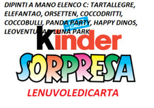 Sorpresina kinder tartallegre usato  Sandigliano