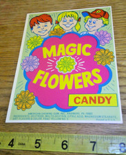 Cartão de máquina de doces Magic Flowers vintage display comprar usado Cartão de máquina de doces Magic Flowers vintage display comprar usado  Enviando para Brazil