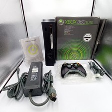 Console Microsoft Xbox 360 Elite preto 120 GB na caixa manual jogo japonês na caixa, usado comprar usado  Enviando para Brazil