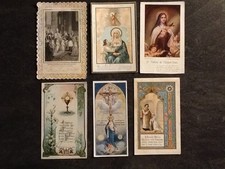 Lot images pieuses d'occasion  Vasles