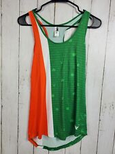 Regata masculina sem mangas Mizuno imprimível cor pady gola redonda tamanho XS verde boa comprar usado  Enviando para Brazil