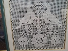 Quadro realizzato uncinetto usato  Giarre