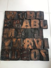 Victorian letterpress printing for sale  KIDLINGTON