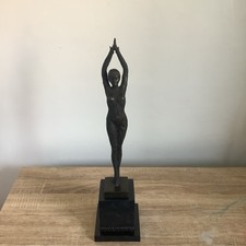 Art deco bronze for sale  STANLEY