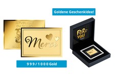 Goldmünze motiv merci gebraucht kaufen  Wollmatingen