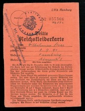 Reichskleiderkarte hrsgg . gebraucht kaufen  Wilster
