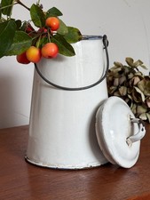 Vintage enamel milk for sale  OXTED