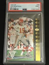 1994 SP Football #88 Joe Montana Die-Cut PSA 9 comprar usado  Enviando para Brazil