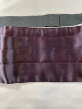 Vintage silk cummerbund for sale  SIDMOUTH