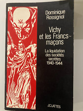 Livre franc maçonnerie d'occasion  Saint-Gobain