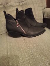 Black ankle boots for sale  Eden