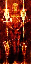 SHROUD OF TURIN 24x12 alta qualidade!! Impresso em tela ARTE MONTADO! GICLEE  comprar usado  Enviando para Brazil