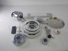 Candelabro Curve Curio 52′′ ventilador de teto LED controle remoto aplicativo prata comprar usado  Enviando para Brazil