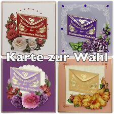 Grußkarte zur diamantenen gebraucht kaufen  Berlin