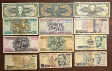 Lote 12 Cédulas Antigas do Brasil - Notas do Brasil - 062319 comprar usado  Brasil 