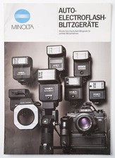 Broschüre minolta auto gebraucht kaufen  Filderstadt