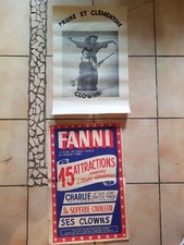 Lot affiches anciennes d'occasion  Villeneuve-de-Berg